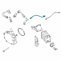Genuine Ford Upper Oxygen Sensor diagram