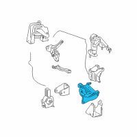 Genuine Toyota Side Mount diagram