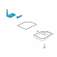 Genuine Ford Transmission Filter diagram