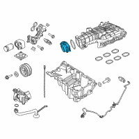Genuine Ford Throttle Body And Motor Assembly diagram