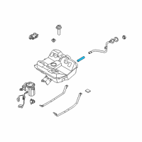 Genuine Toyota Fuel Line Connector diagram