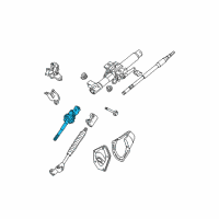 Genuine Toyota Intermed Shaft diagram