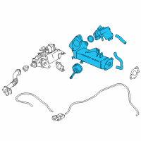 Genuine EGR Cooler diagram