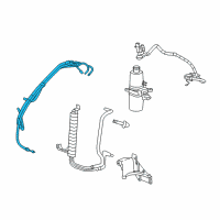 Genuine GMC Hose Asm-Power Brake Booster Outlet (W/ P/S Gear Outlet) diagram