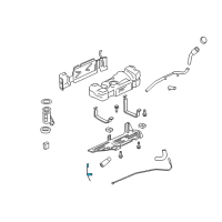 OEM 2007 Buick Rainier Level Sensor Diagram - 19153635