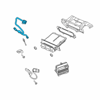 Genuine Ford Glow Plug Wiring Harness diagram