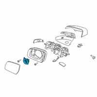 Genuine Ford Adjust Motor diagram