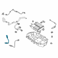 Genuine Ford Upper Oxygen Sensor diagram