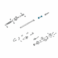 Genuine Ford Universal Joints diagram