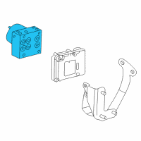 Genuine Ford ABS Control Unit diagram