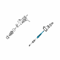 Genuine Shaft Assy-Steering Column, Lower diagram