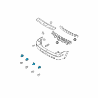 Genuine Ford Reverse Sensor diagram