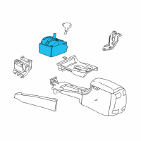 OEM Dodge Intrepid Shifter-Gearshift Diagram - 4593203AF