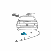 Genuine Sensor-Park Assist diagram
