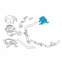 Genuine Toyota Air Switch Valve diagram