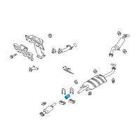 Genuine Exhaust Pipe Connector diagram