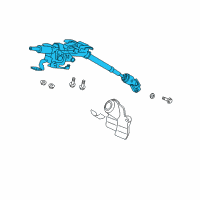 Genuine Column Assembly, Steering diagram
