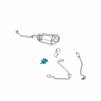 Genuine Toyota Air Switch Valve diagram
