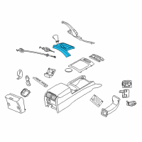 OEM 2006 Jeep Commander SHIFTER-SHIFTER Diagram - 52124544AA