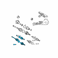 Genuine Ford CV Joint diagram