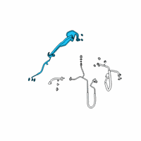 OEM 2021 Ford Expedition Suction Hose Diagram - JL1Z-19A834-AC