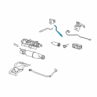 Genuine Ford Rear Oxygen Sensor diagram