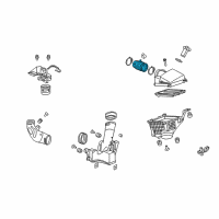 Genuine Toyota Air Hose diagram