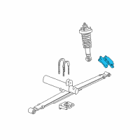Genuine Ford Spring Shackle diagram