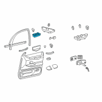 Genuine Ford Window Switch diagram