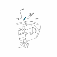Genuine Toyota Spark Plug diagram