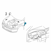 Genuine Toyota Sienna Coil Assembly diagram