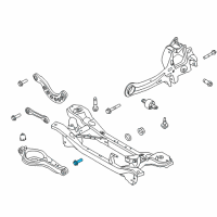 Genuine Ford Lower Control Arm Adjust Bolt diagram