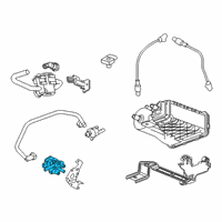 OEM 2020 Chevrolet Silverado 1500 PUMP ASM-EVAP EMIS CNSTR PURGE Diagram - 12701918