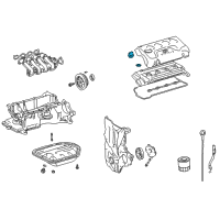 Genuine Scion Cap Assembly diagram