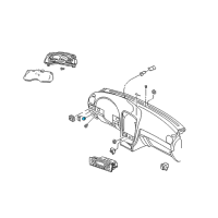 Genuine Ford Lever Assembly - Mirror Control diagram