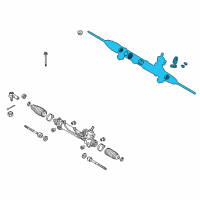 Genuine Ford Power Steering Pump Seal diagram