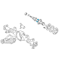 Genuine Toyota Case O-Ring diagram