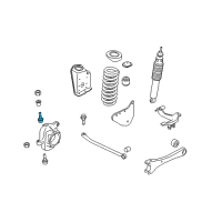 Genuine Ford Upper Ball Joints diagram