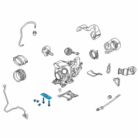 Genuine Turbocharger Mounting Kit diagram