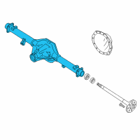 Genuine Ford Differential Pinion Bearing diagram