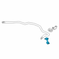 Genuine Link, Left Front Stabilizer diagram