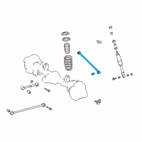 Genuine Toyota Lateral Rod diagram