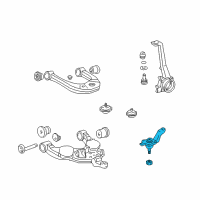 Genuine Toyota Joint Assembly, Lower Ball, Front Left diagram