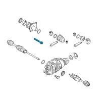 Genuine Ford Battery Hold Downs diagram