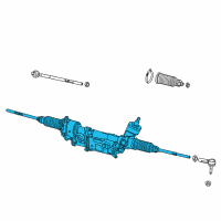 OEM 2020 Ram 1500 Classic Gear-Rack And Pinion Diagram - 68453599AA