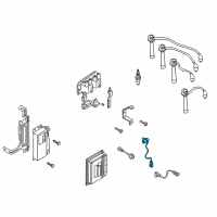 Genuine Toyota Camshaft Position Sensor diagram