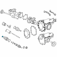 Genuine Toyota Transmission Oil Cooler Line Clip diagram