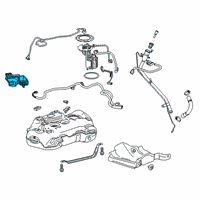 OEM 2018 Buick Regal TourX Fuel Pump Controller Diagram - 13531876