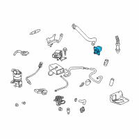 OEM Pontiac 6000 Idler Speed Control Diagram - 17112351