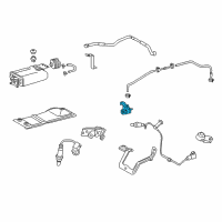 Genuine Toyota Vacuum Valve diagram